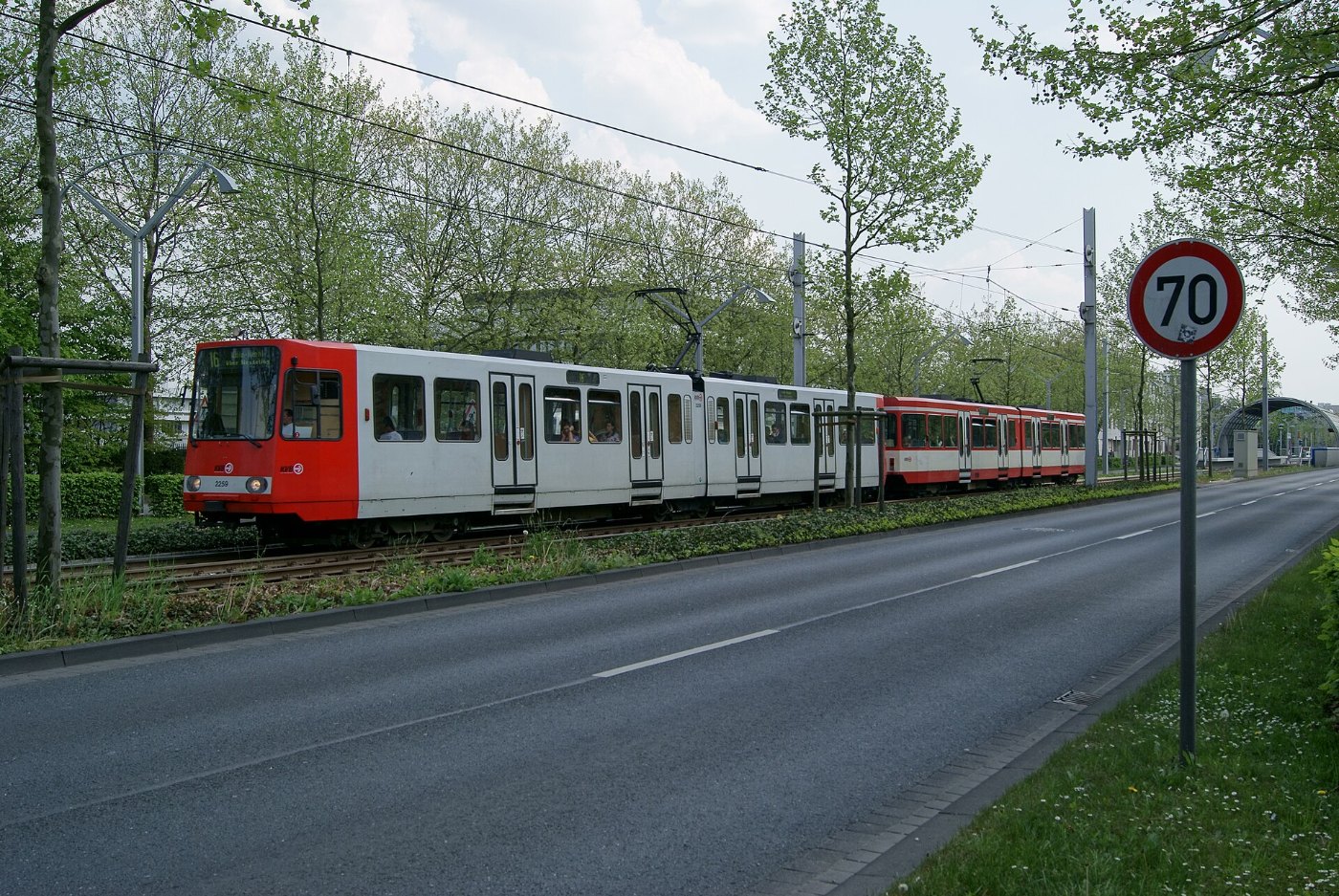Stadtbahn Köln in Bonn Friesdorf ()