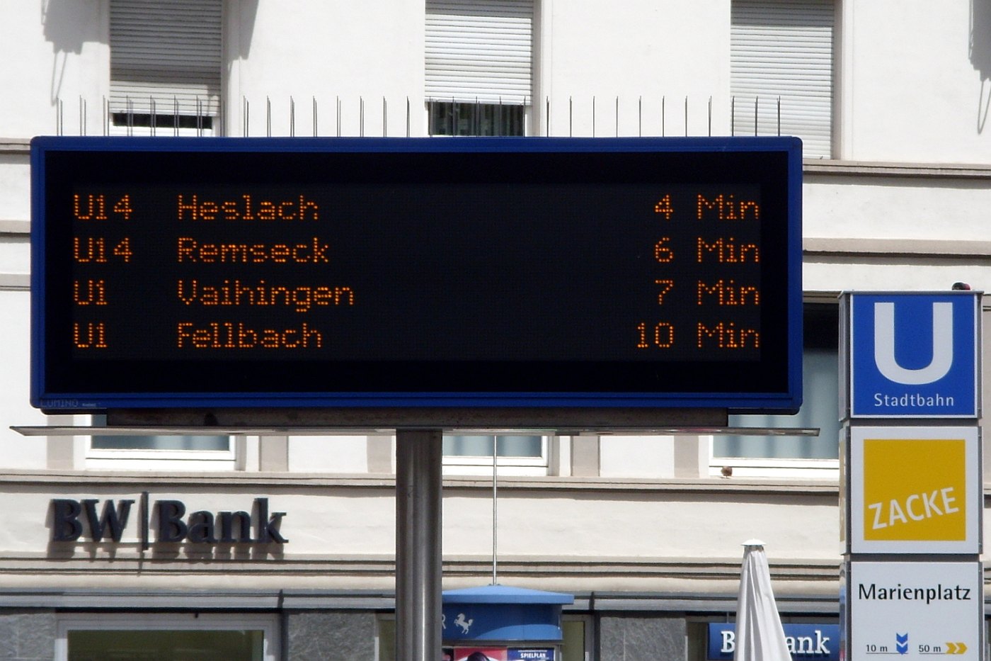Stadtbahn Stuttgart DFI
