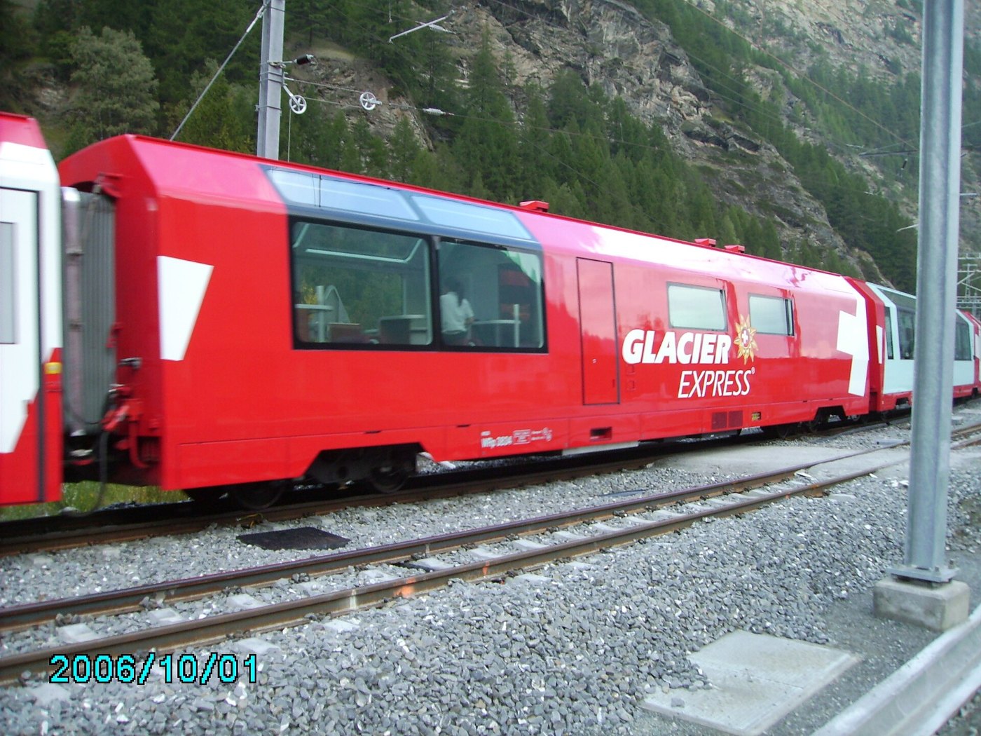 Glacier Express dining car