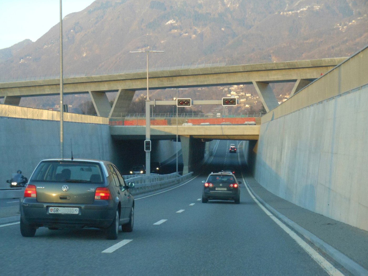 Camorino sottopassaggio AlpTransit