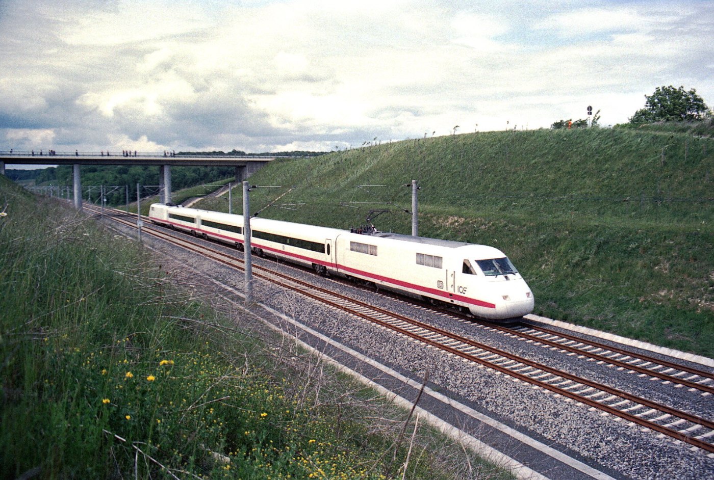 ICE V Würzburg Fulda 1988 05 29