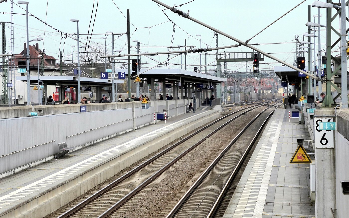 Bahnhof Ingolstadt Nord, Bahnsteige Nürnberg, 3