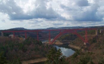 Garabit Viaduct France March 2010