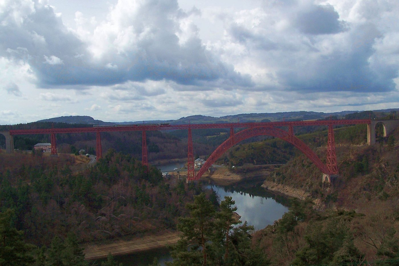 Garabit Viaduct France March 2010