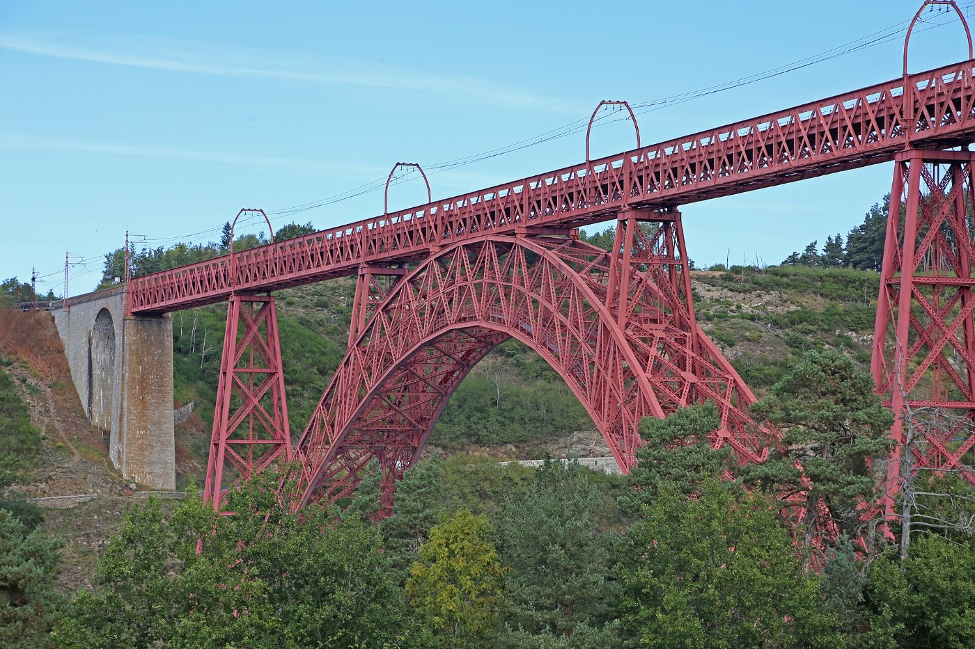00 0510 Viaduc de Garabit Département Cantal, Frankreich