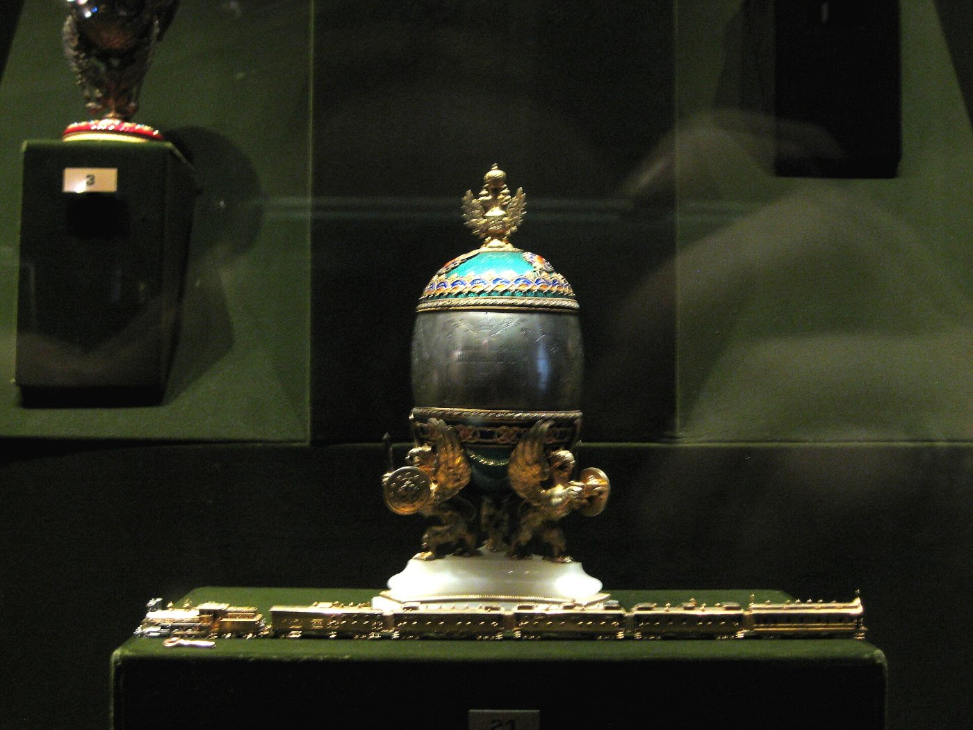 Trans Siberian Railway (Faberge egg) 01 by shakko