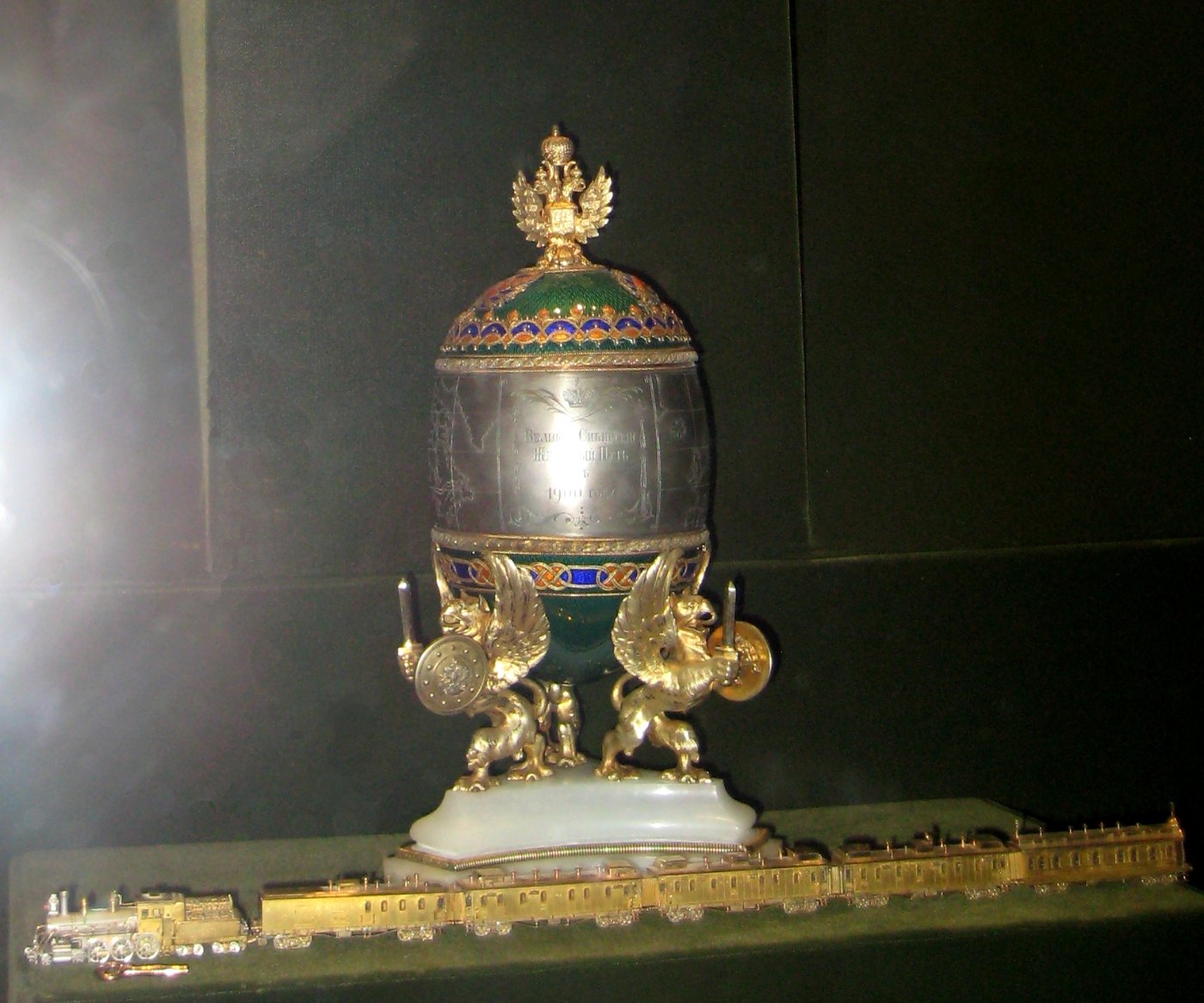 Trans Siberian Railway (Faberge egg) 02 by shakko