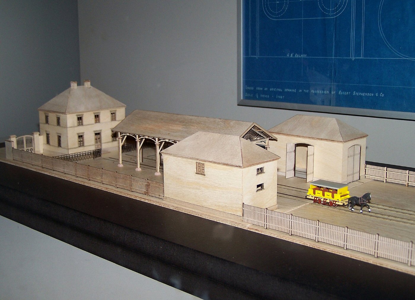 Ludwigsbahnhof Fuerth 1835