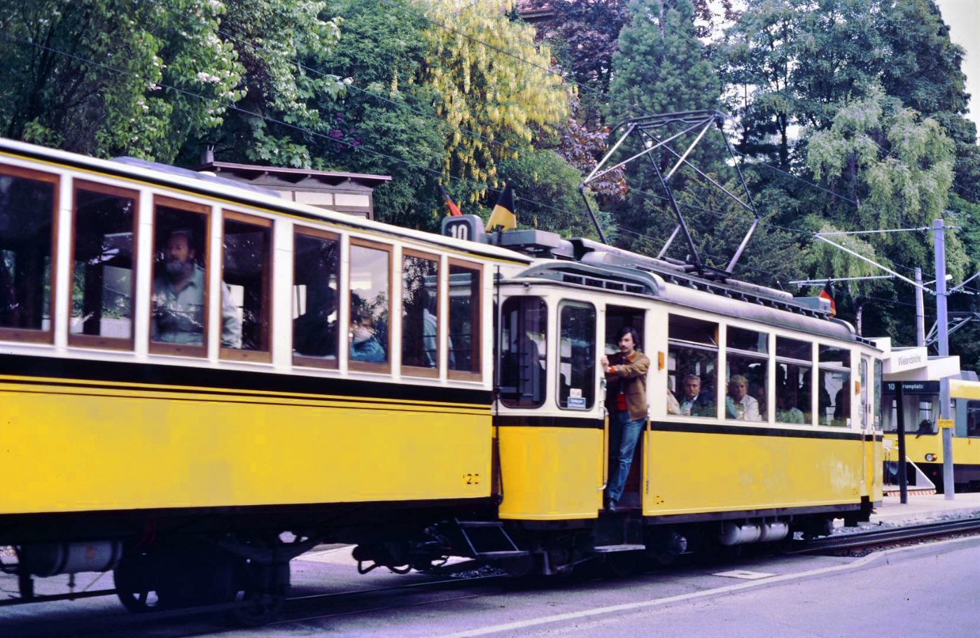 Stuttgart rack railway at the station Wielandshöhe