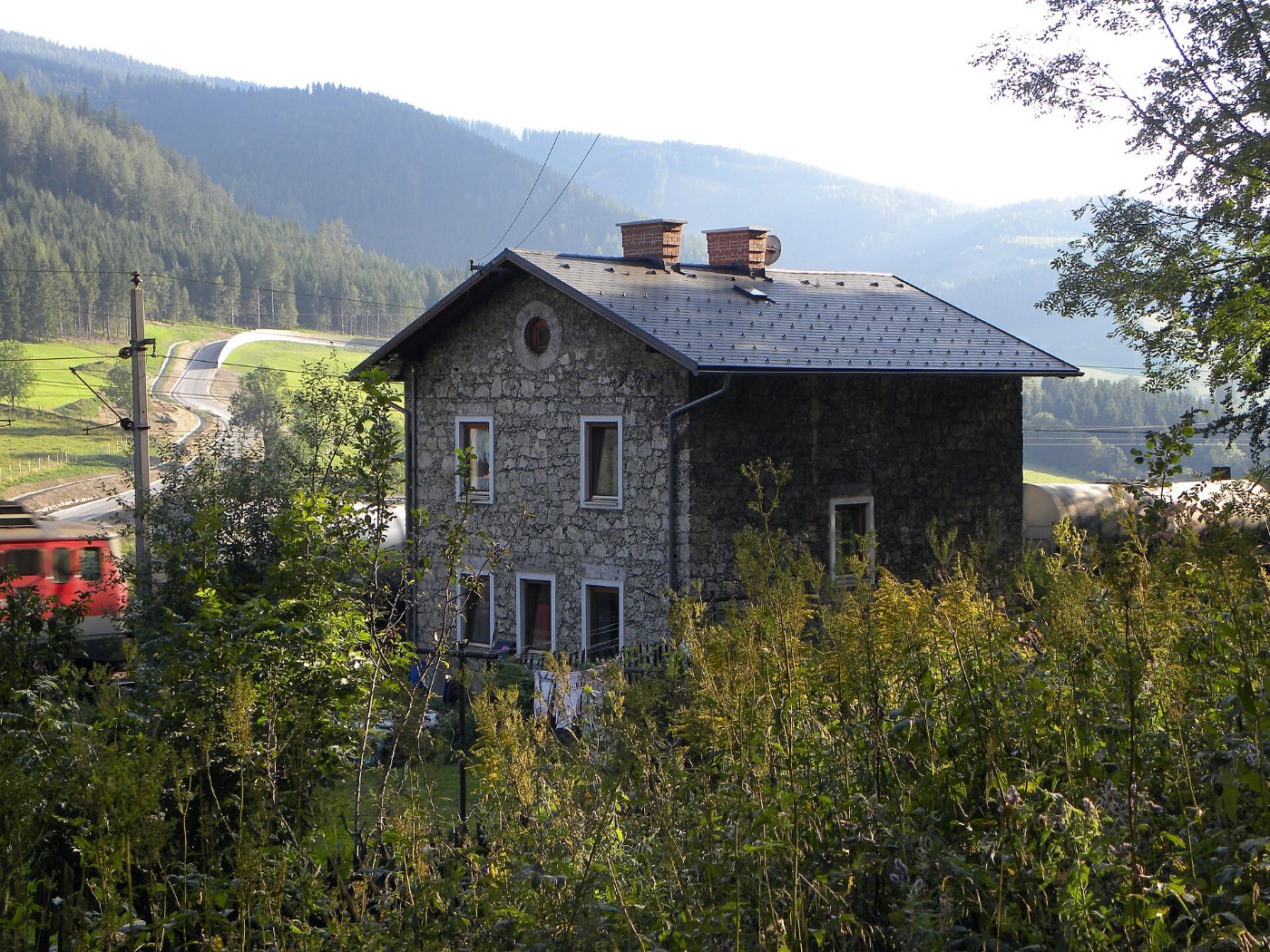Semmering Steinhaus Semmeringbahn Bahnwärterhäuschen