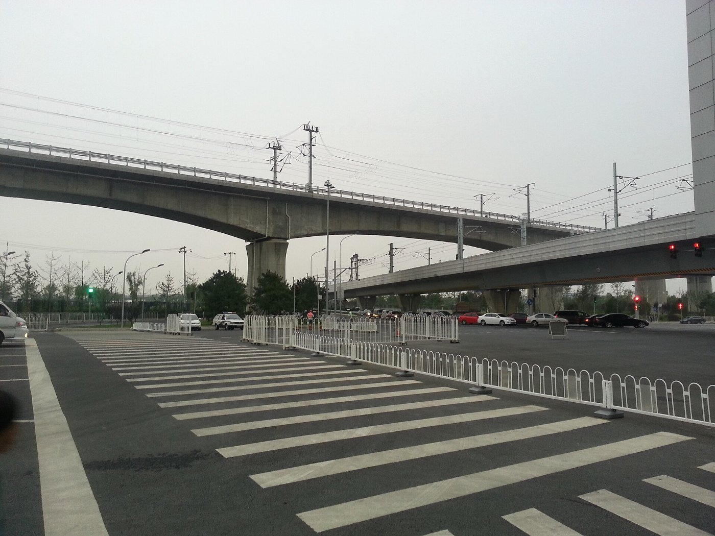 Line 14 crossed by Beijing Guangzhou HSR