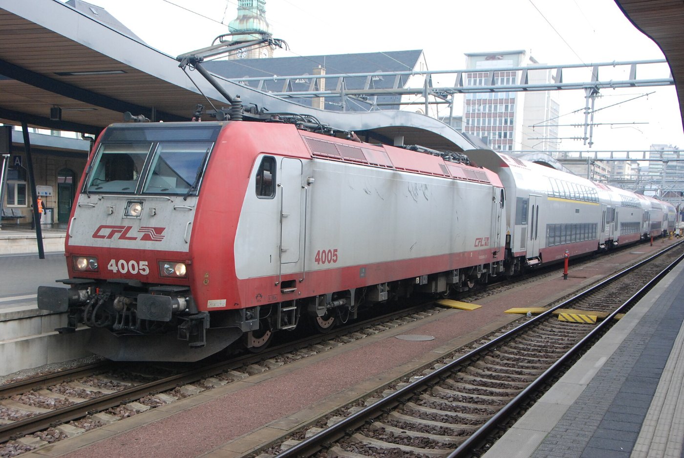 CFL 4005, Gare de Luxembourg
