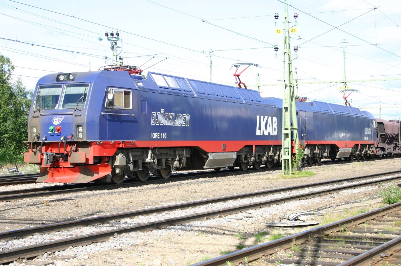 IORE 110+109 Gällivare 11.08.04