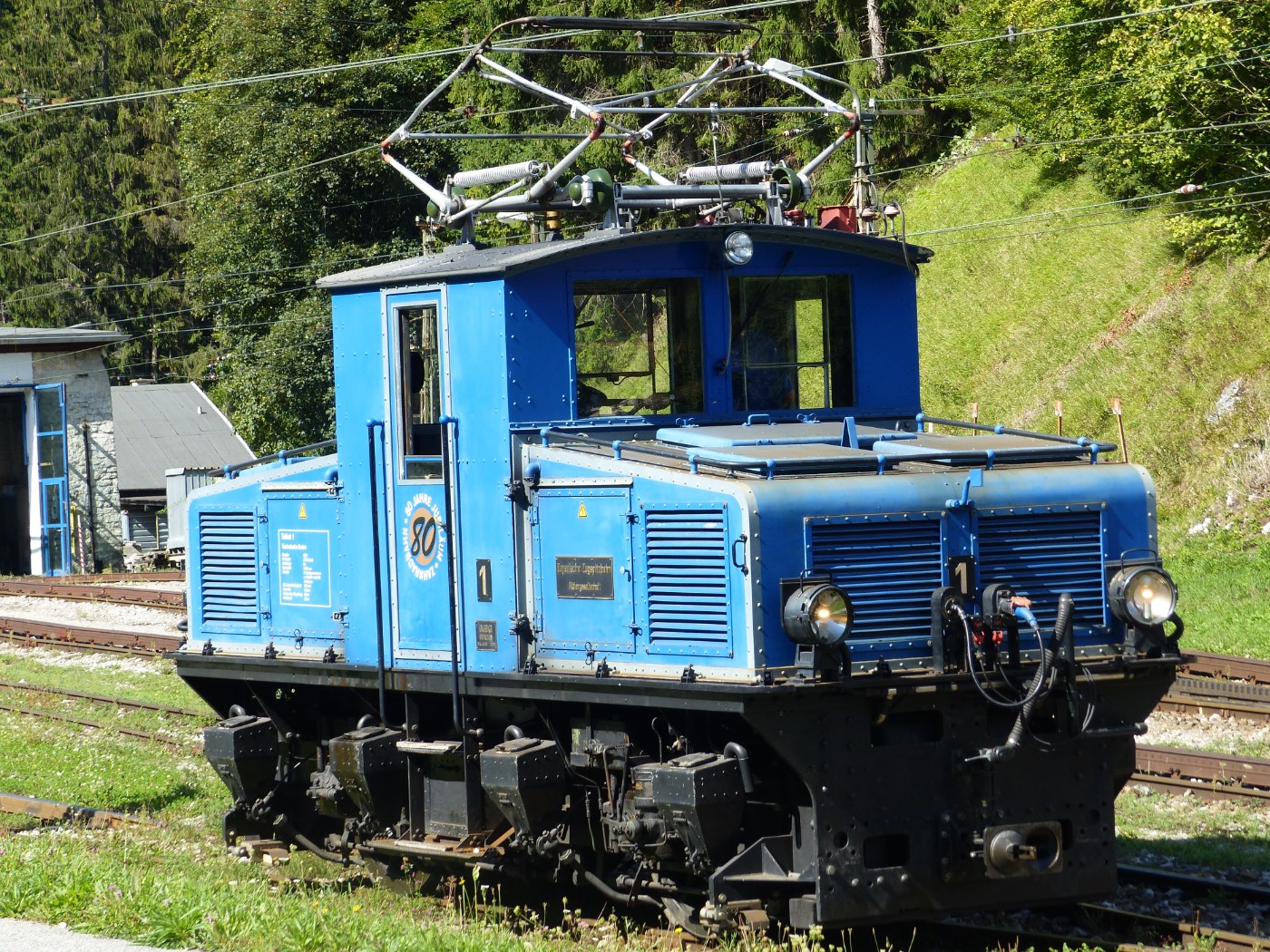 Tallokomotive der Bayerischen Zugspitzbahn