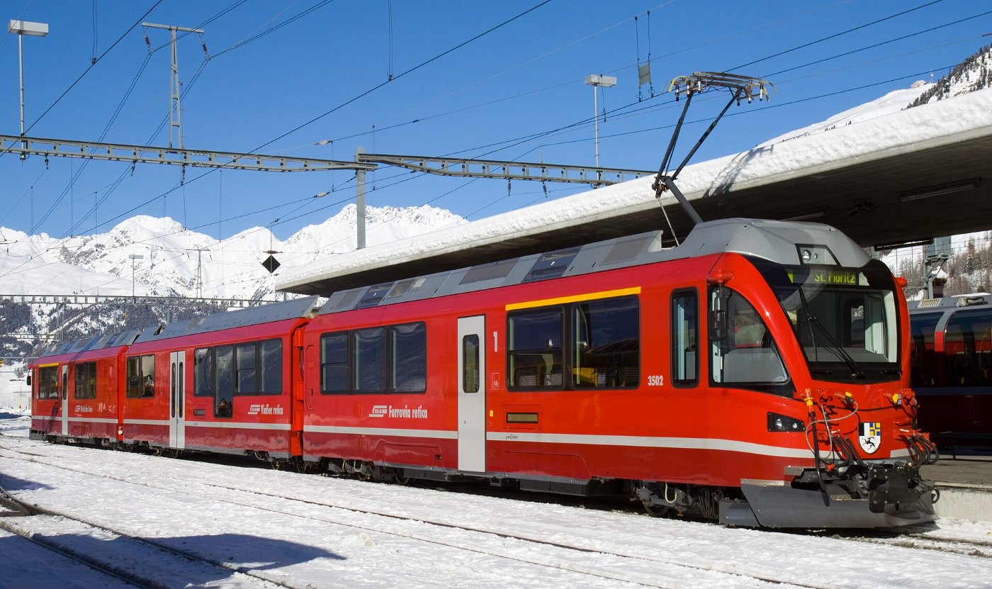 RhB ABe 8 12 Allegra in Pontresina