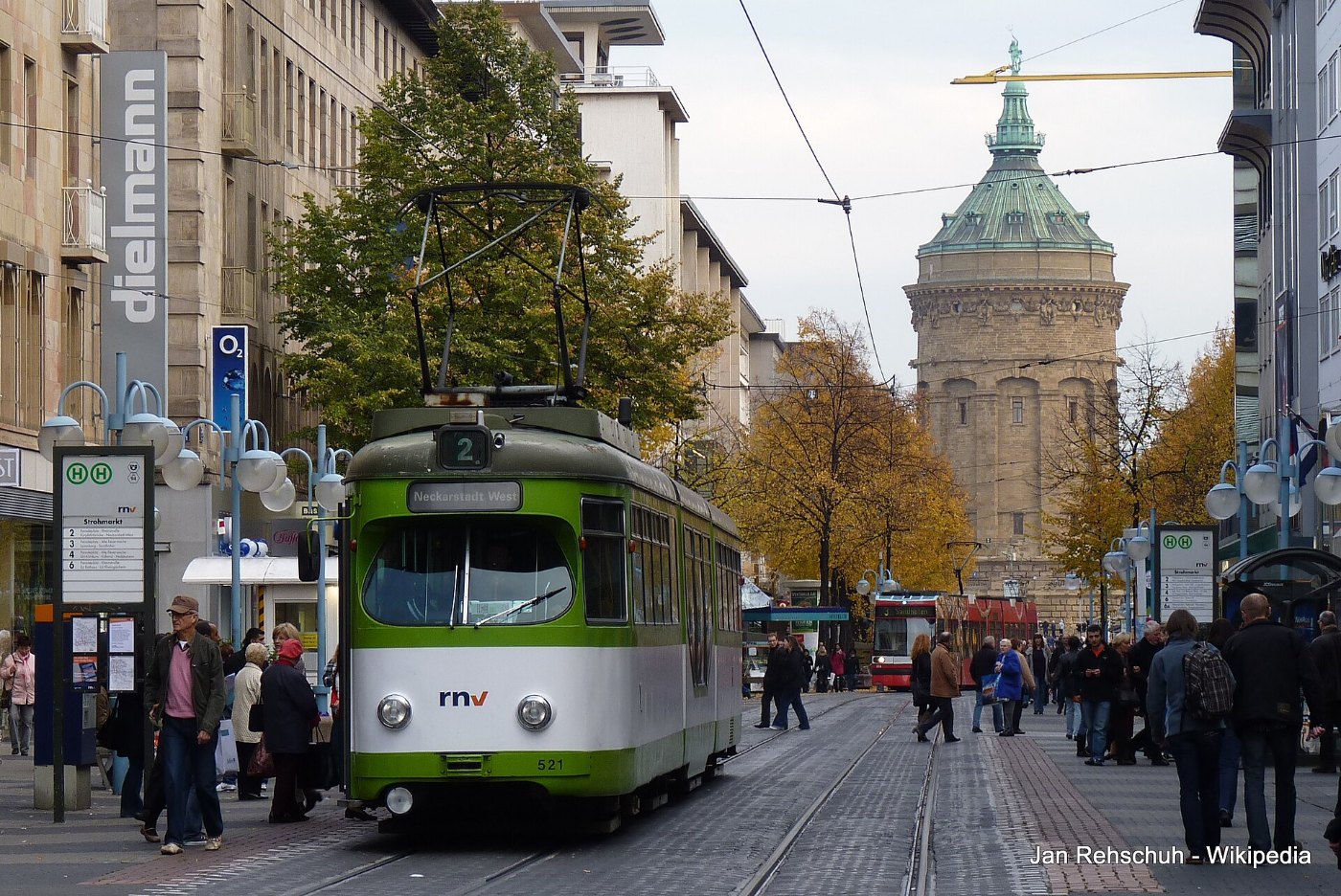 Streetcar Straßenbahn Tram Mannheim RNV Rhein Neckar Verbund 03