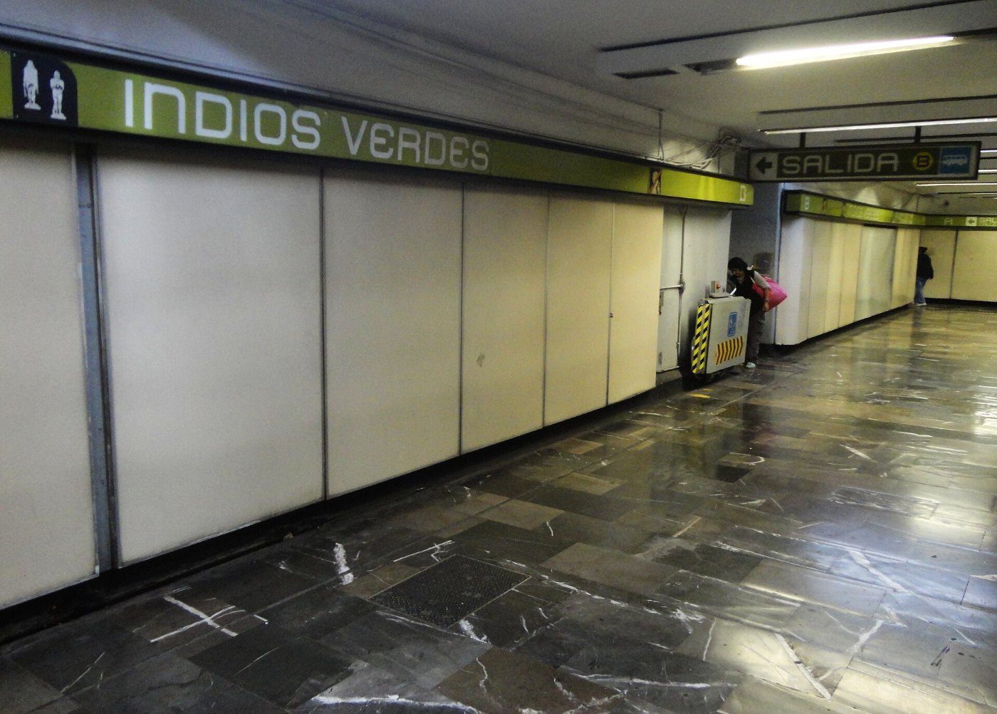 Estación Indios Verdes Línea 3 Metro de la Ciudad de México Salida