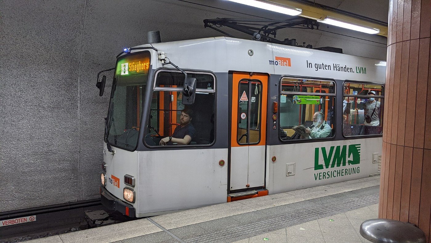 Stadtbahn Bielefeld 3 554 Jahnplatz