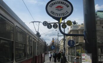 Strassenbahn wien opernring