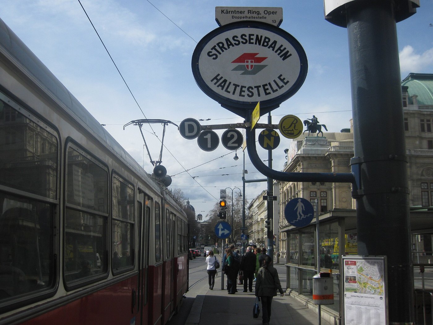 Strassenbahn wien opernring