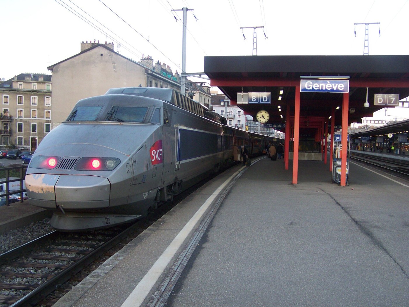 TGV à Genève Cornavin