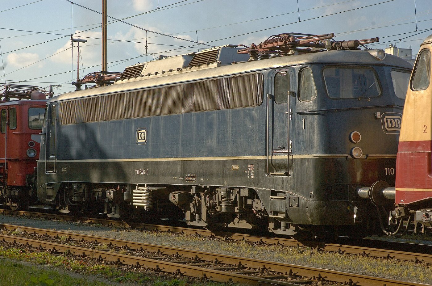 DB Baureihe E 10, normale Bügelfaltenlok