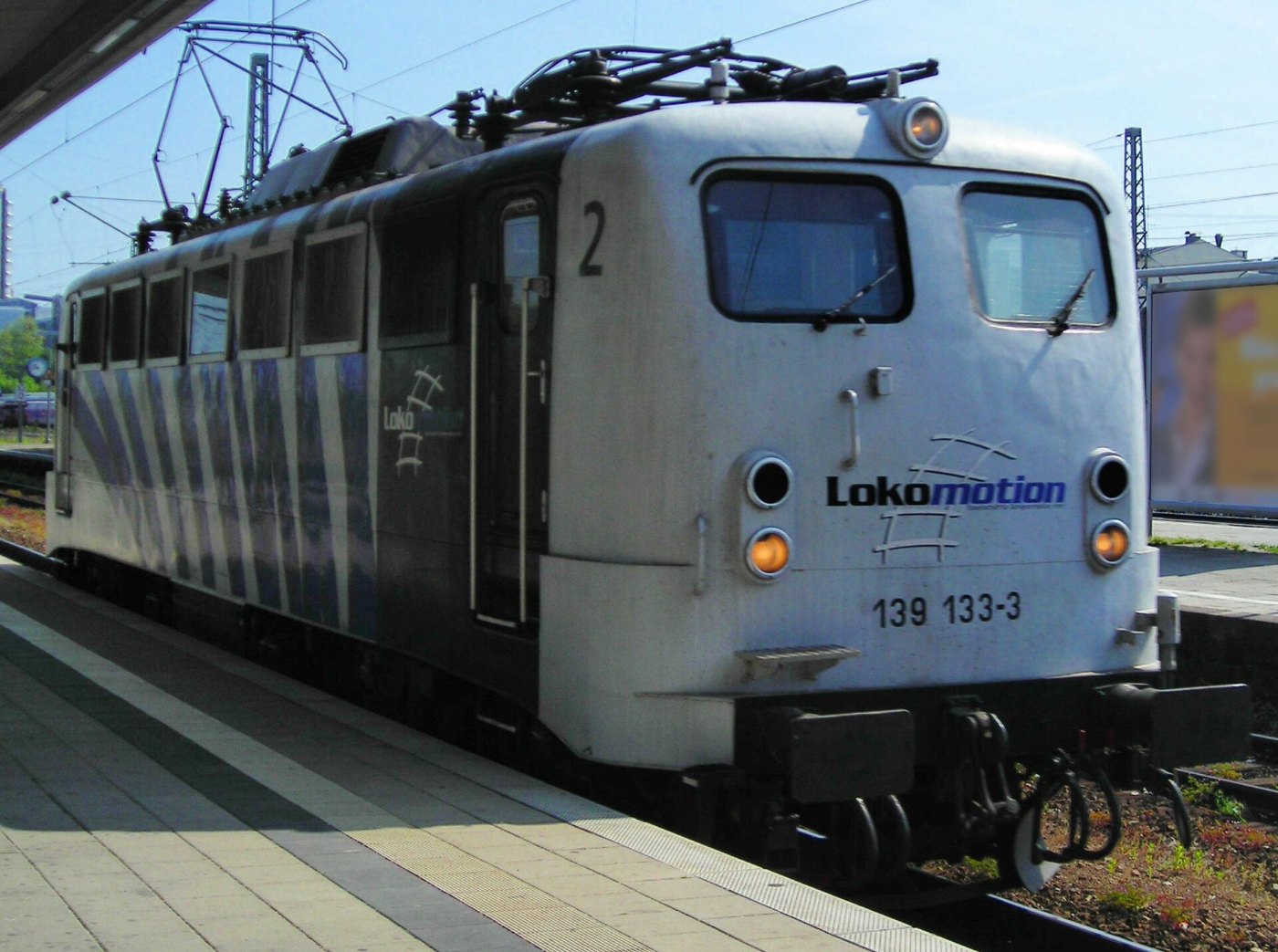 DB Class E 40, 139 133 3 white Lokomotion