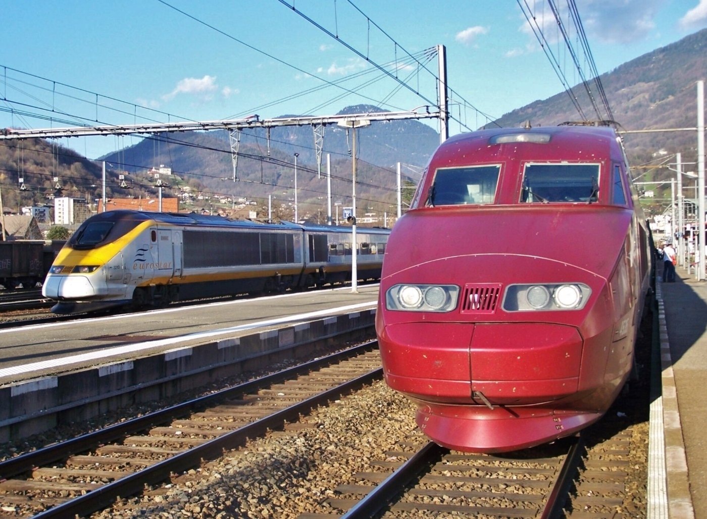 Eurostar et Thalys, Albertville (2007)
