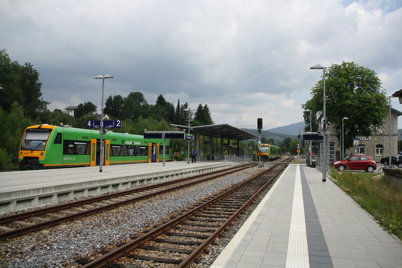 Bahnhof Zwiesel (Bay) 2016