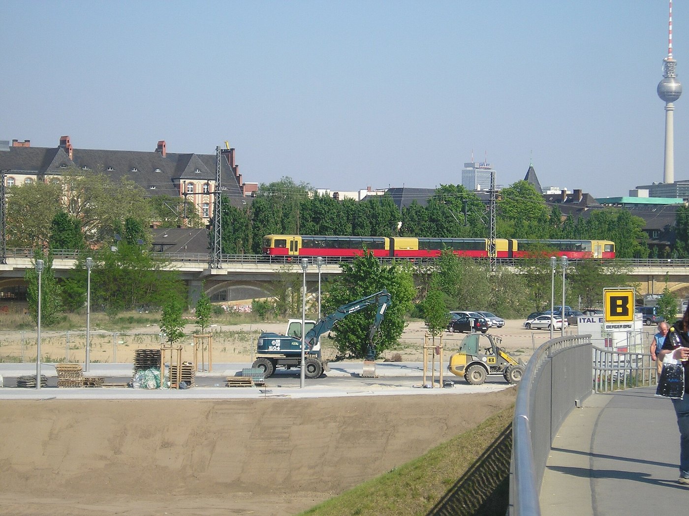 Panorama S Bahn on Stadtbahn 02