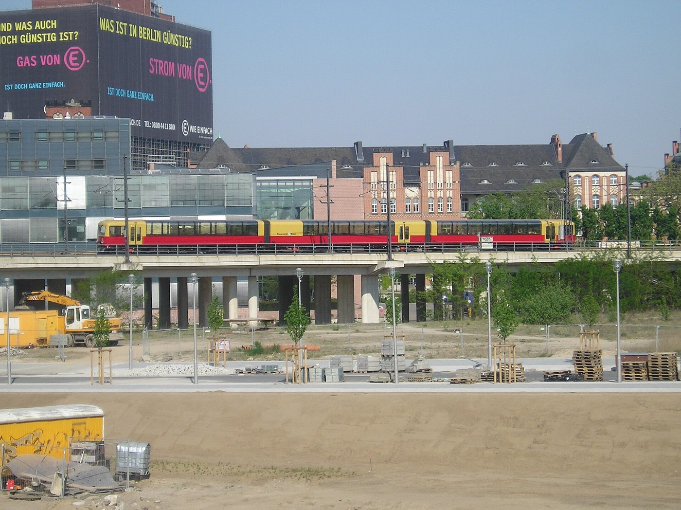 Panorama S Bahn on Stadtbahn 01