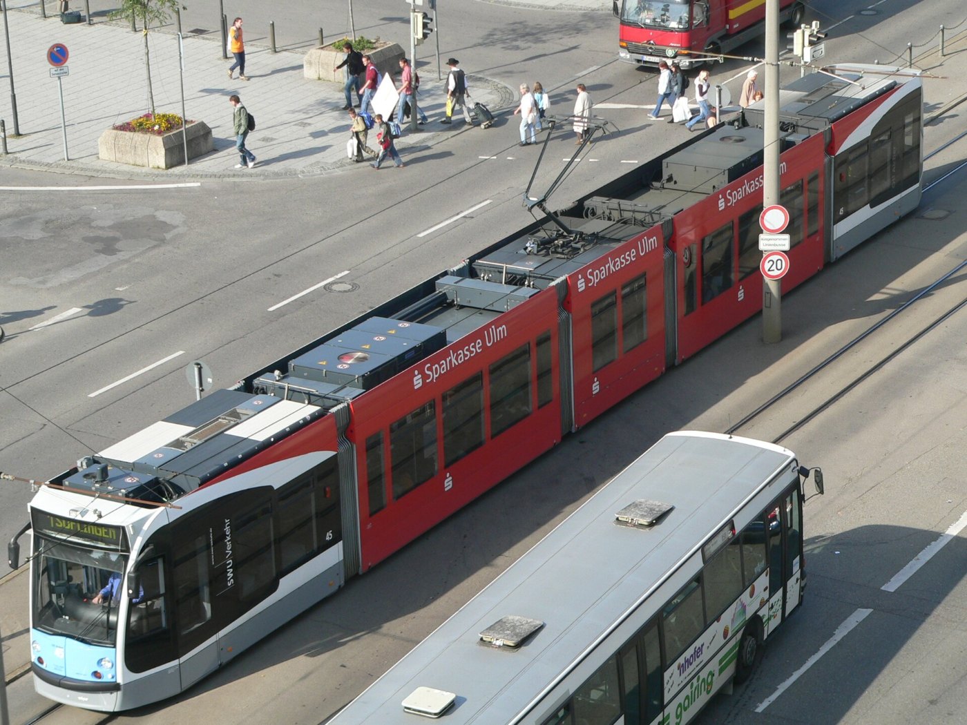 Ulm strassenbahn P