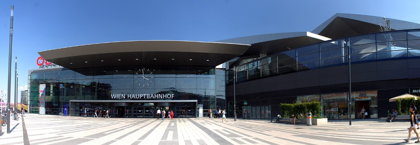 Wien Hauptbahnhof Eingang Wiedner Gürtel