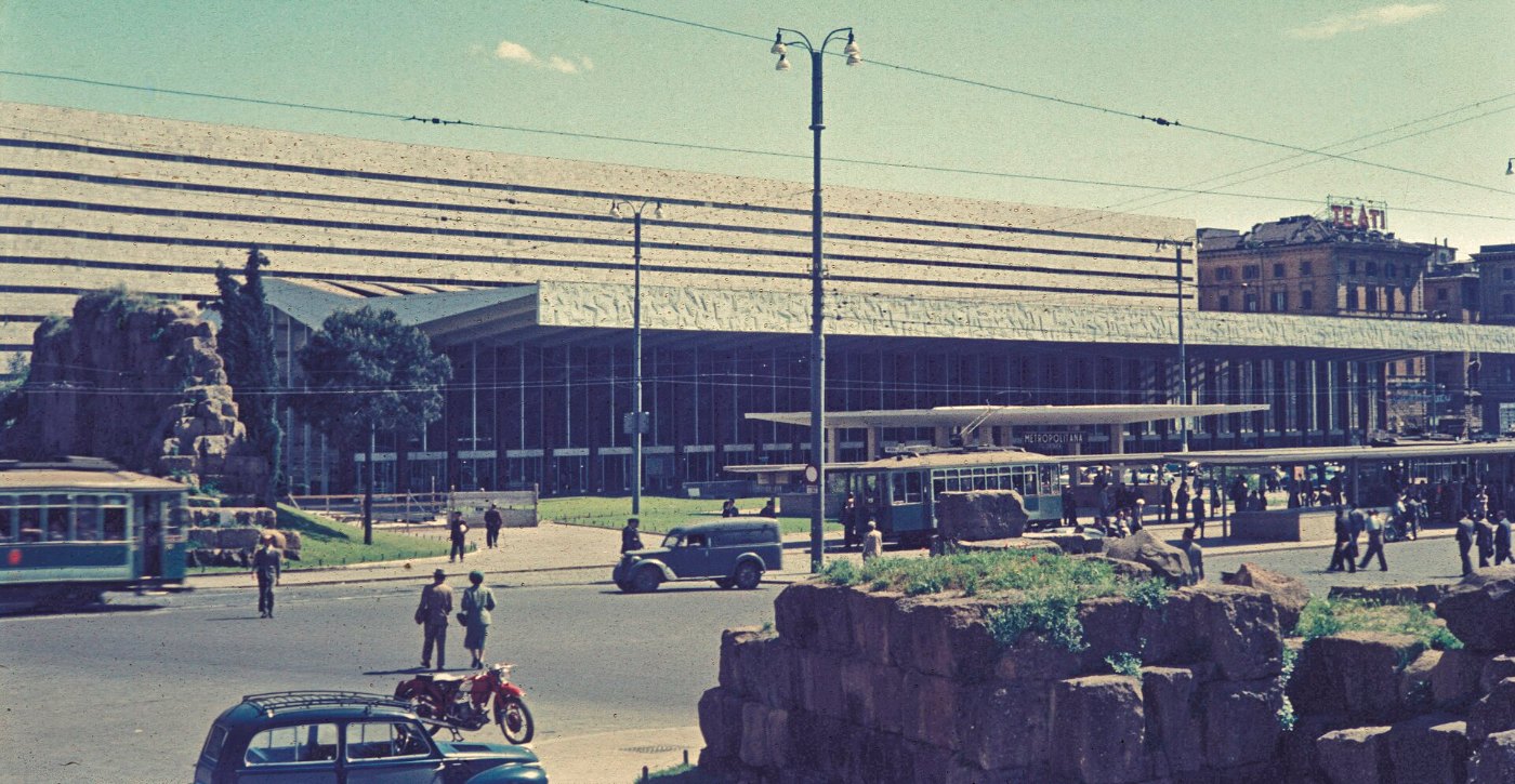 Stazione di Roma Termini 1956