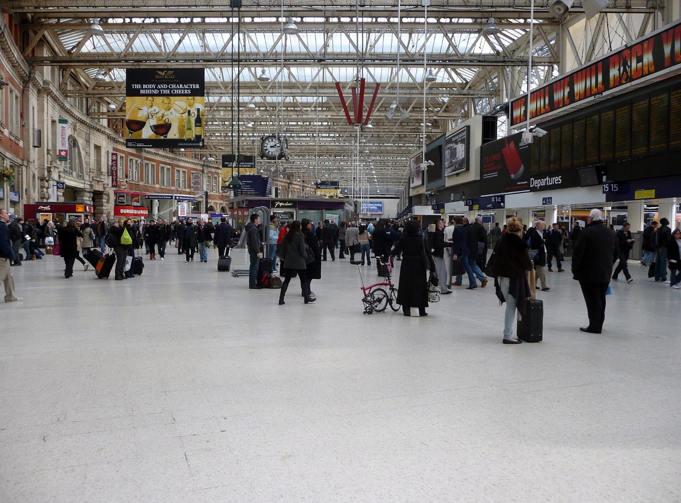 London , Lambeth Waterloo Railway Station geograph.org.uk