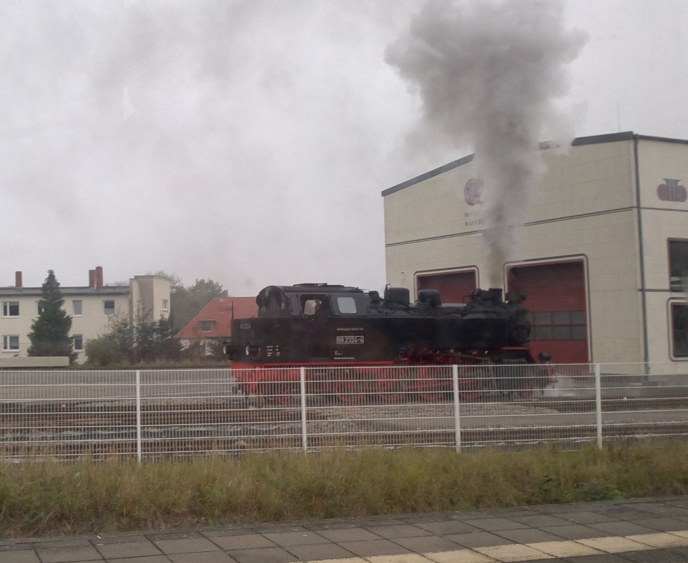 Dampflok am Bahnhof Bad Doberan 1