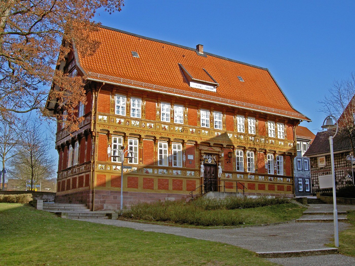 Alte Lateinschule in Alfeld, ein Renaissancebau