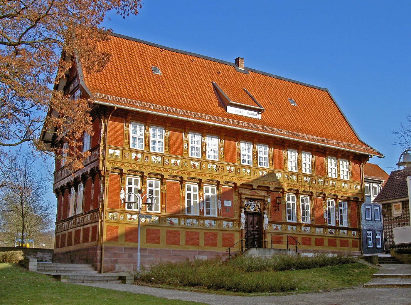 Fassade der Alten Lateinschule in Alfeld