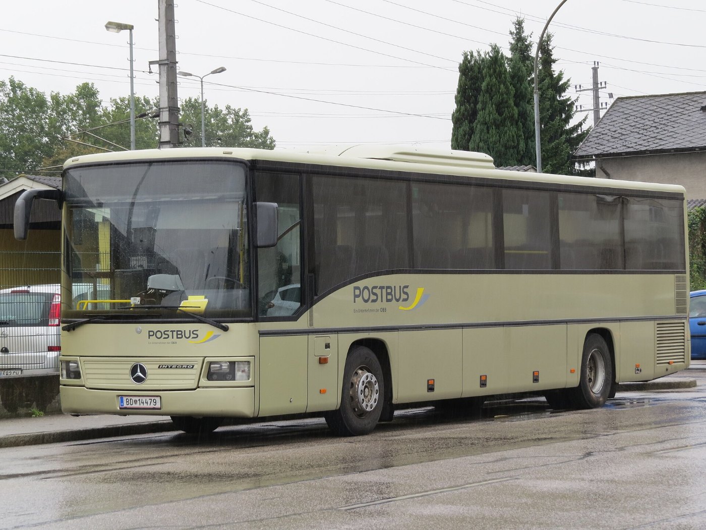 2017 09 19 (172) Mercedes Benz Integro (12 m) at Bahnhof Amstetten