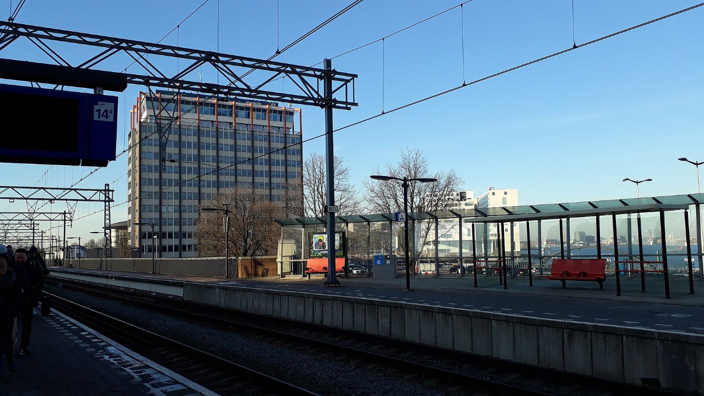 Amsterdam Centraal am 19.1.2019 03