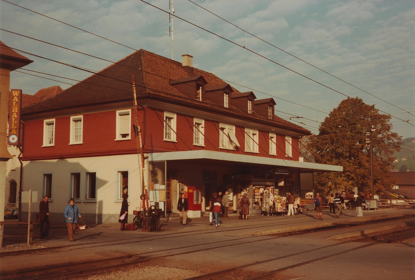 SBB Historic F 122 00035 001 Appenzell AB Stationsgebaeude Bahnseite
