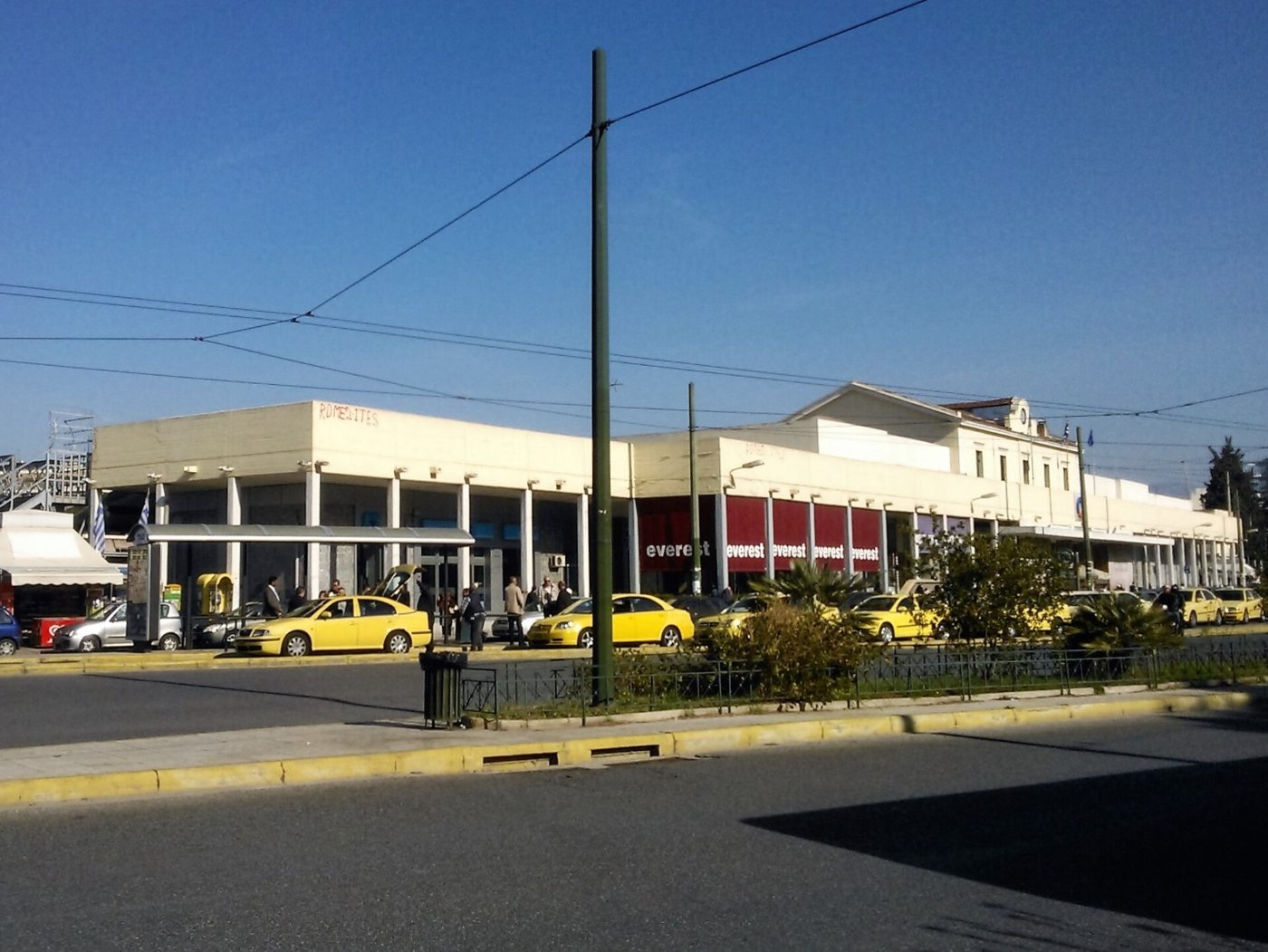 Athens Larissa Station in March 2016