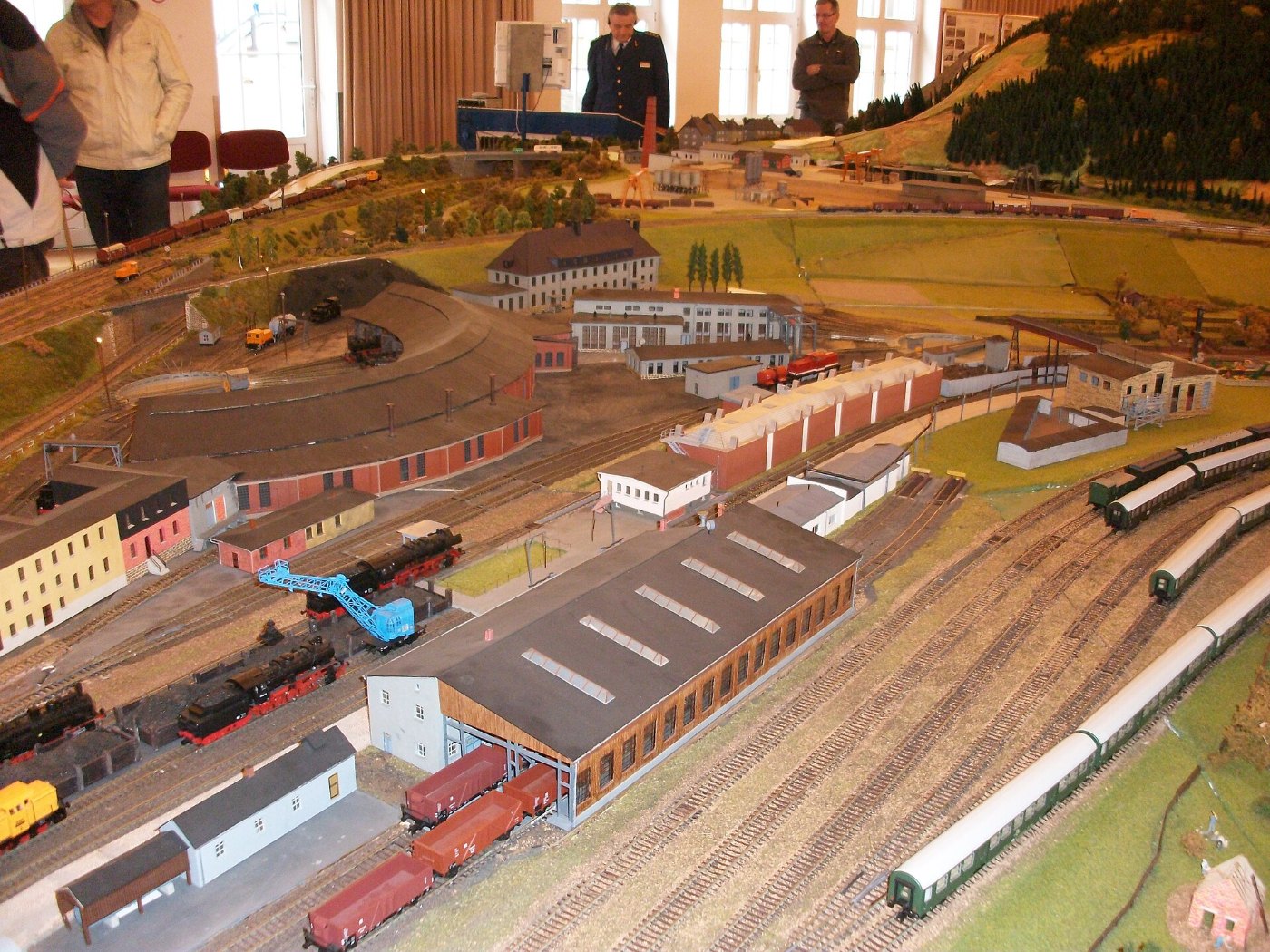 Miniatur Bahnhof Aue (Sachs) BW Aue (1)