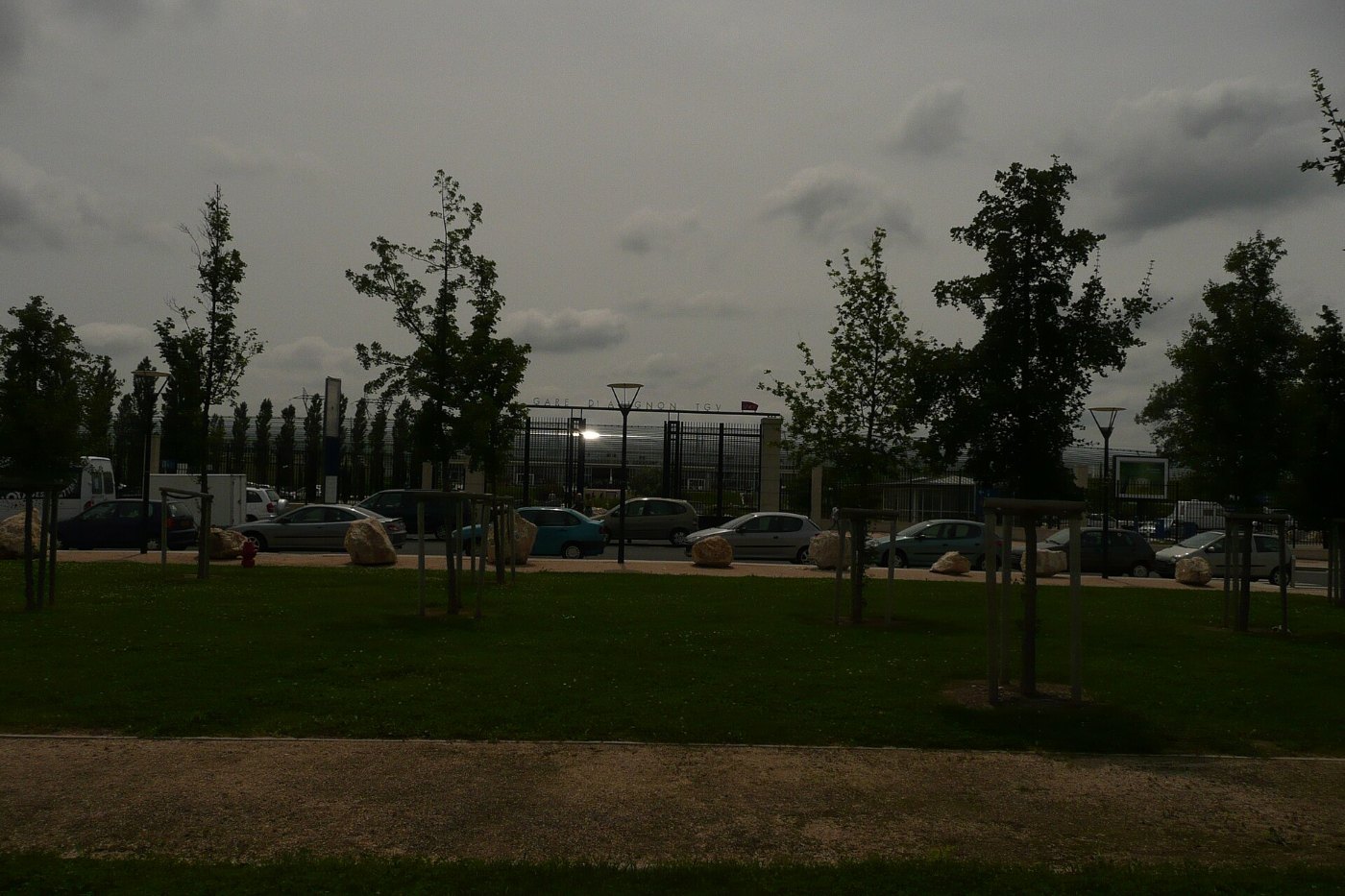 La gare TGV d'Avignon