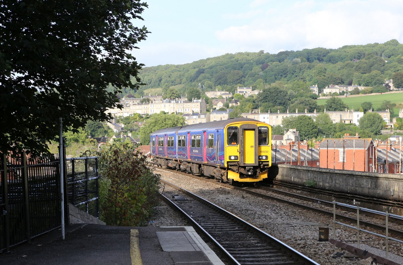 Arriving at Bath Spa geograph.org.uk