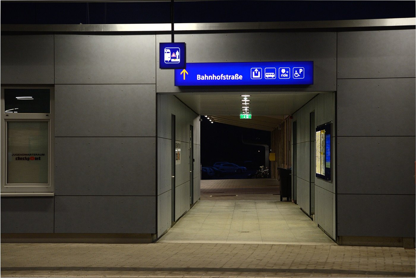 Bahnhof Bruck an der Mur Ausgang Bahnhofstraße