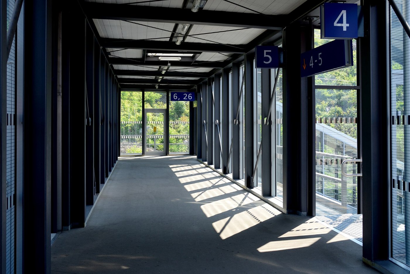 Bahnhof Bruck an der Mur Übergangssteg 2