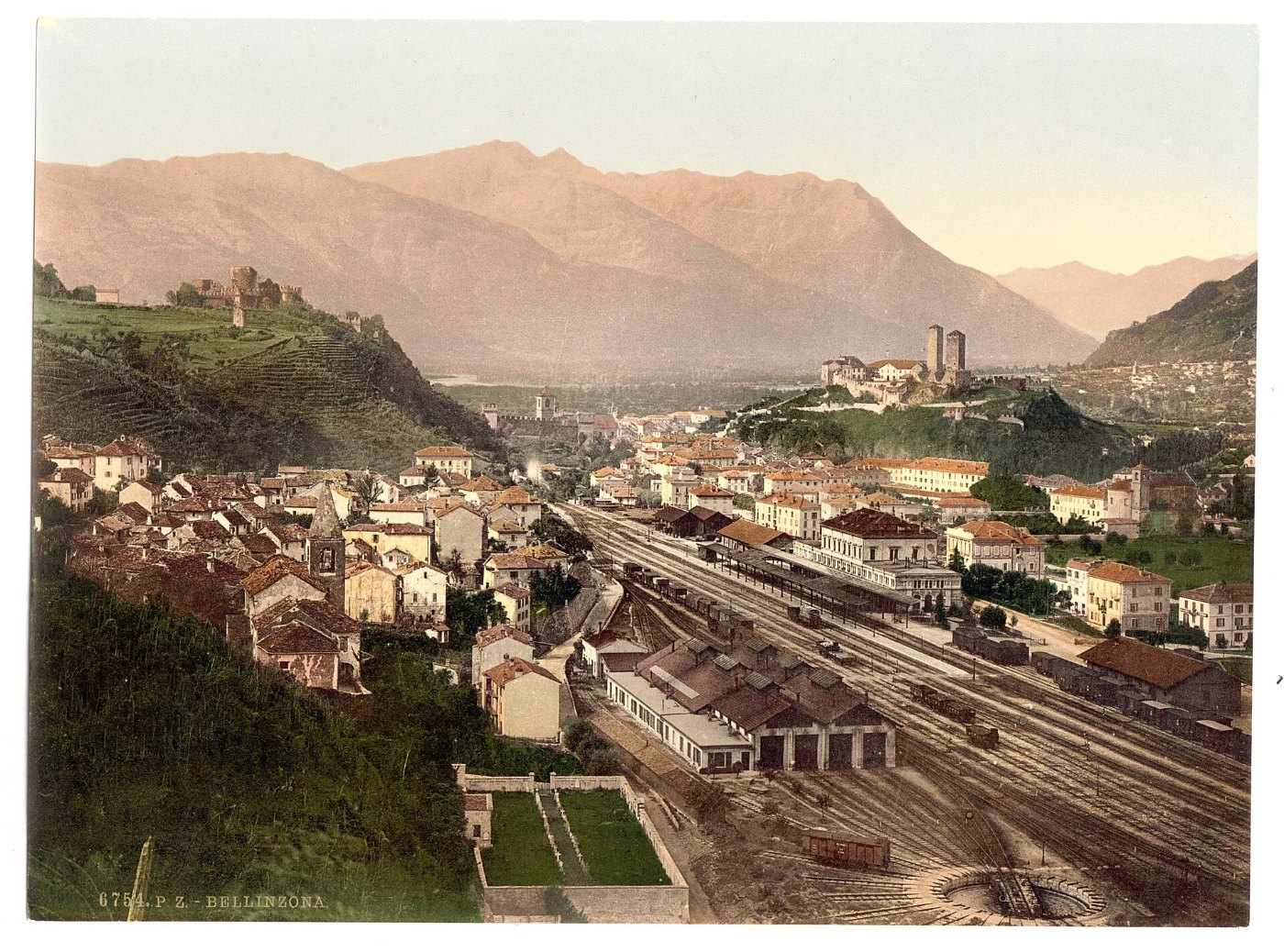 Bellinzona, Tessin, Switzerland LCCN