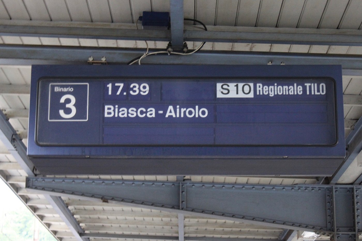 Bellinzona tabellone