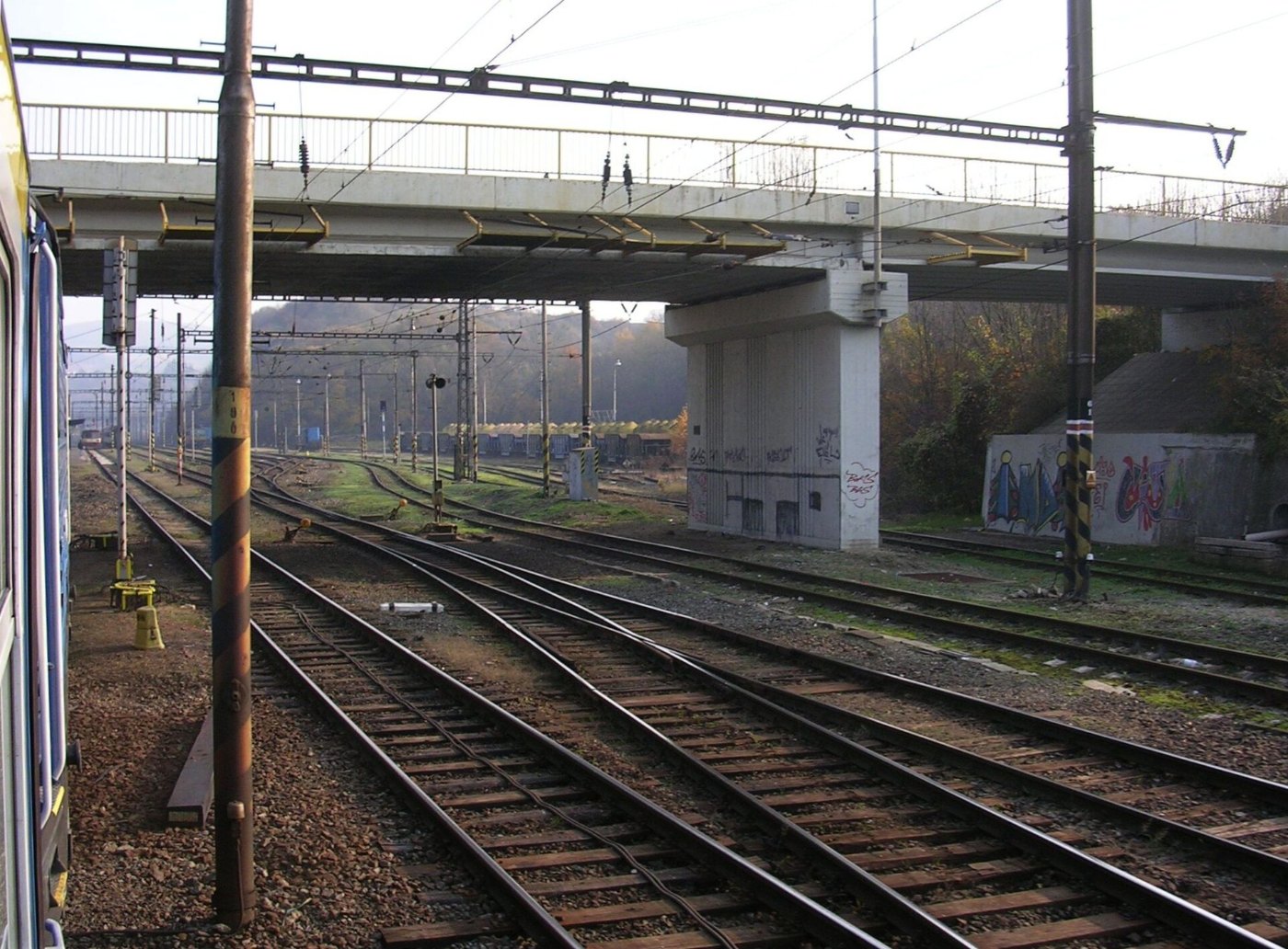 Nádraží Beroun, most ulice K Nádraží